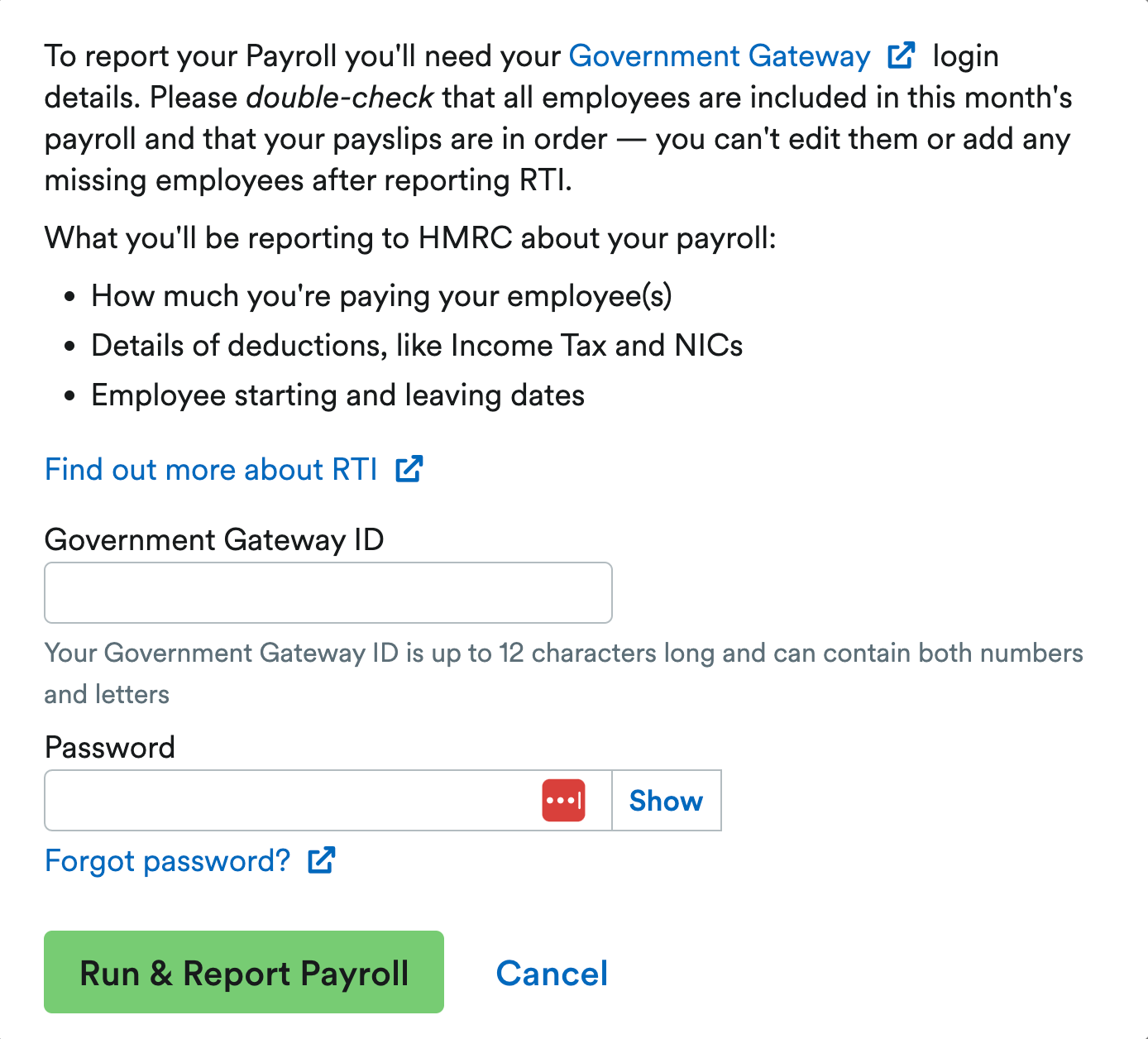 Prepare and run payroll – FreeAgent