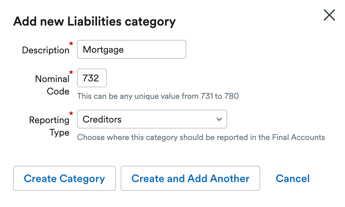 New liabilities category being added