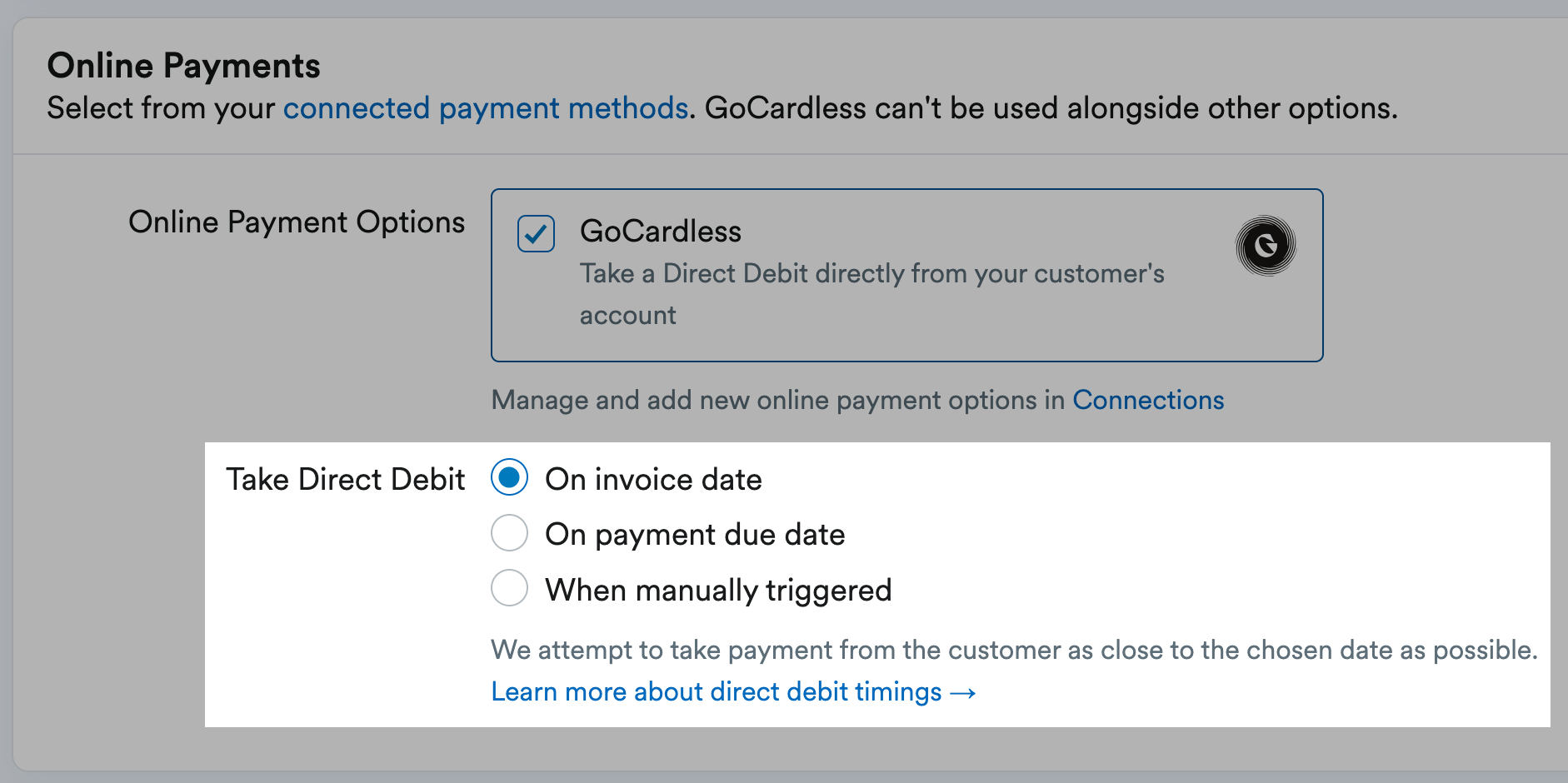Screenshot showing direct debit payment options.png