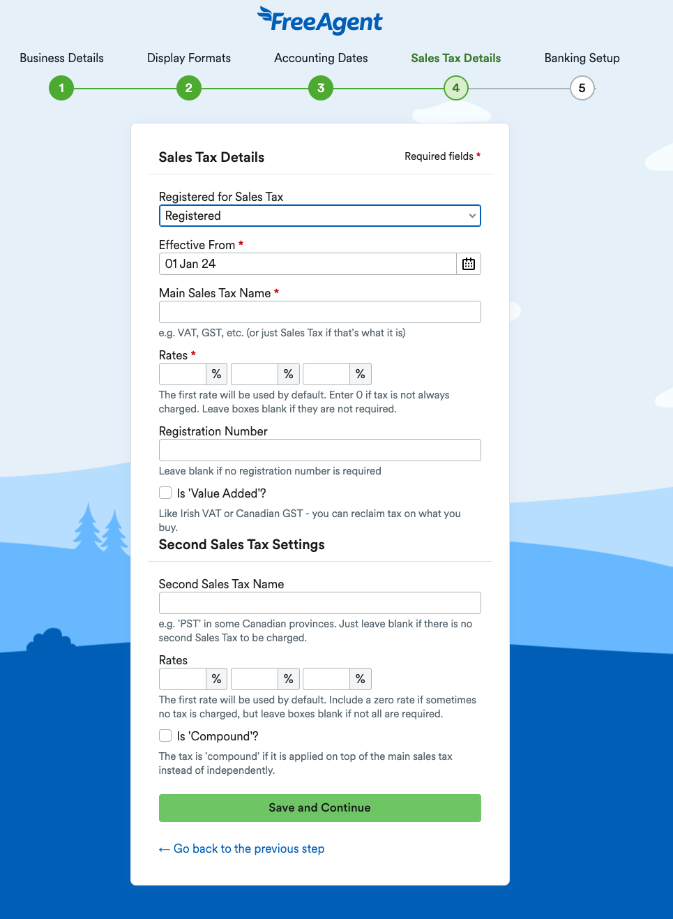 Setting up your FreeAgent account – FreeAgent