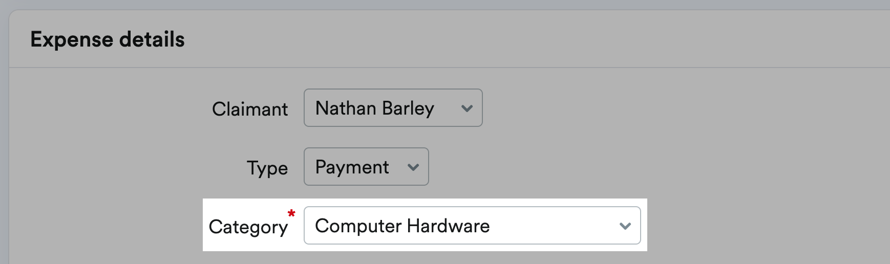 Cost category highlighted on expense form.png