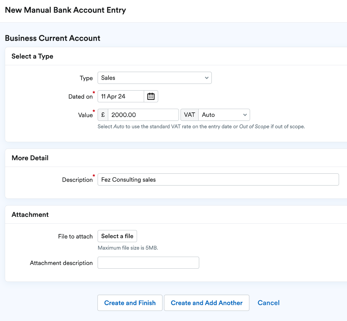 New manual bank account entry page with fields for transaction details..png