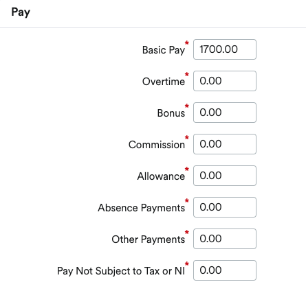 Pay boxes on a payroll profile in FreeAgent