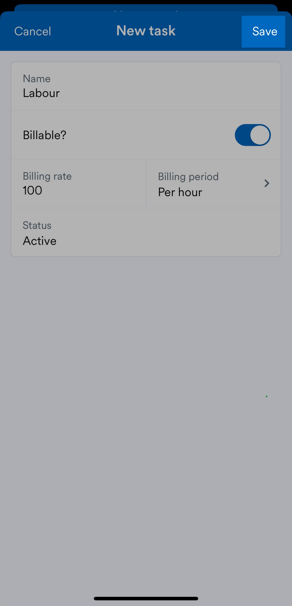 Save button highlighted