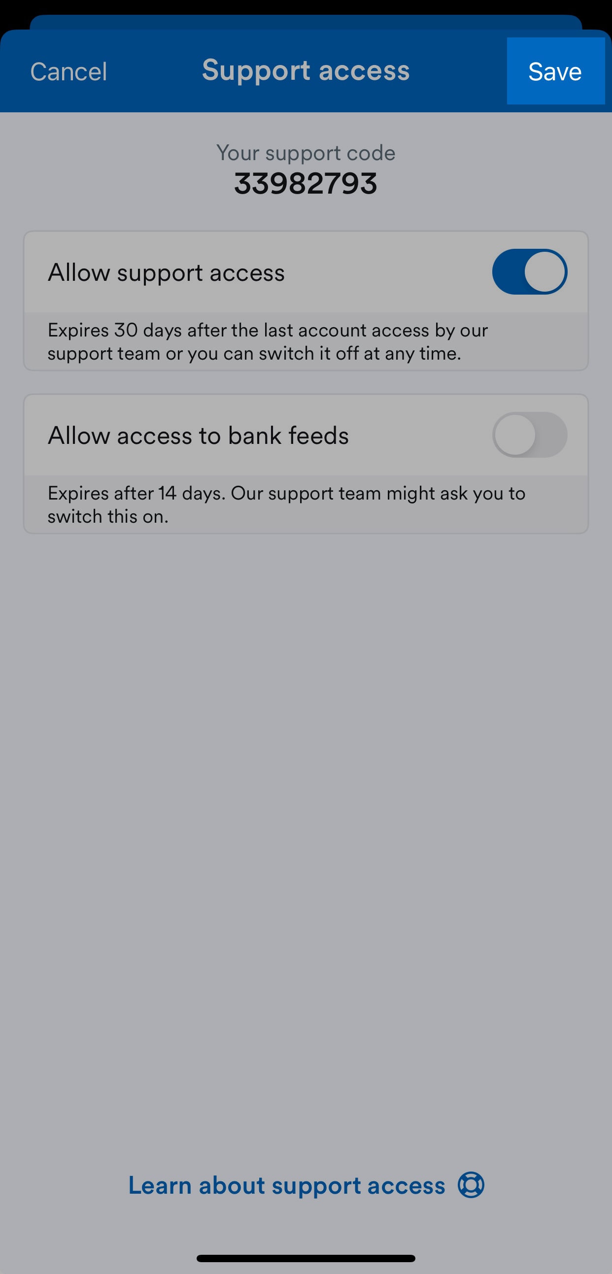 Save option highlighted in top-right corner