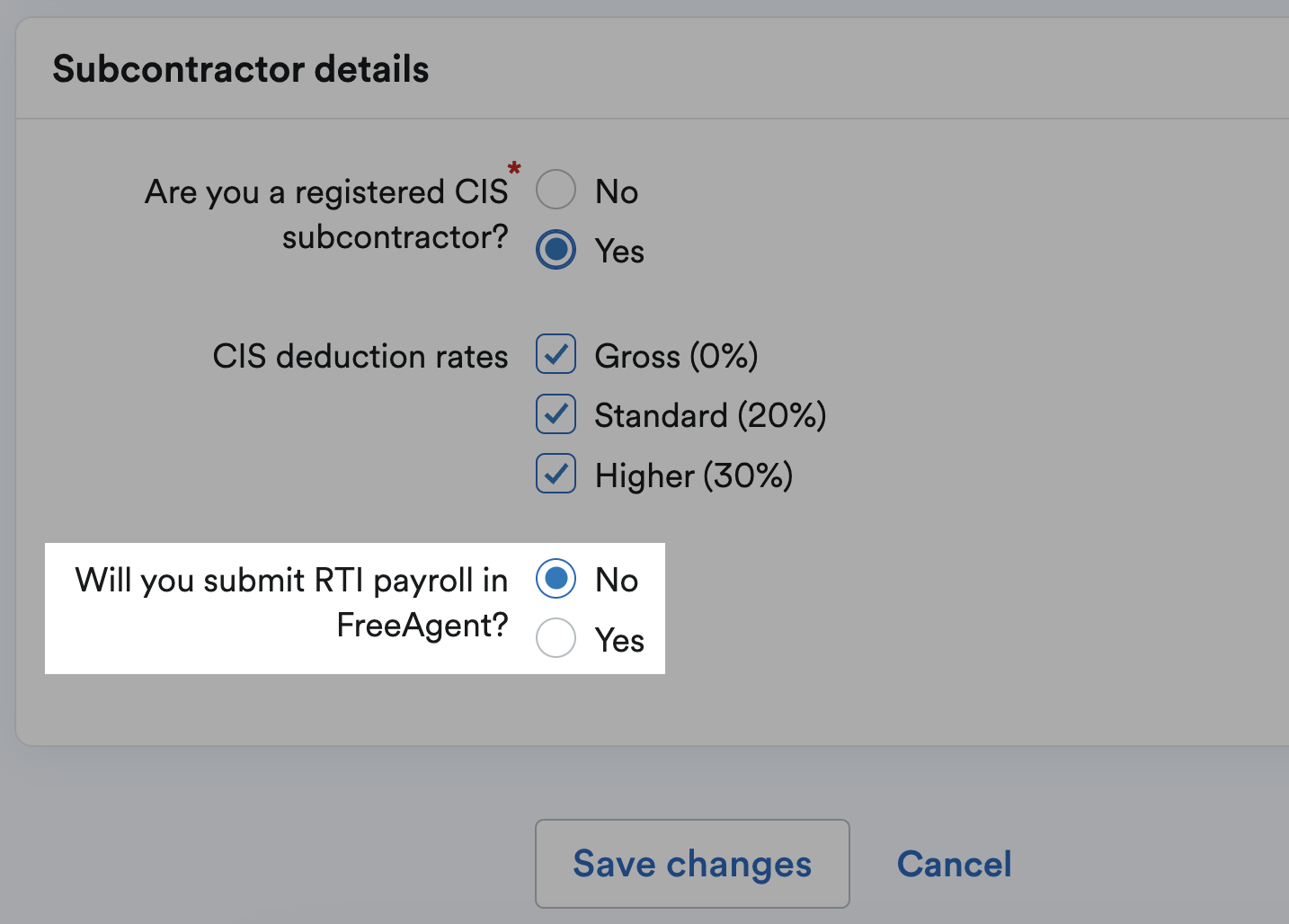 Question for running payroll set to no and highlighted