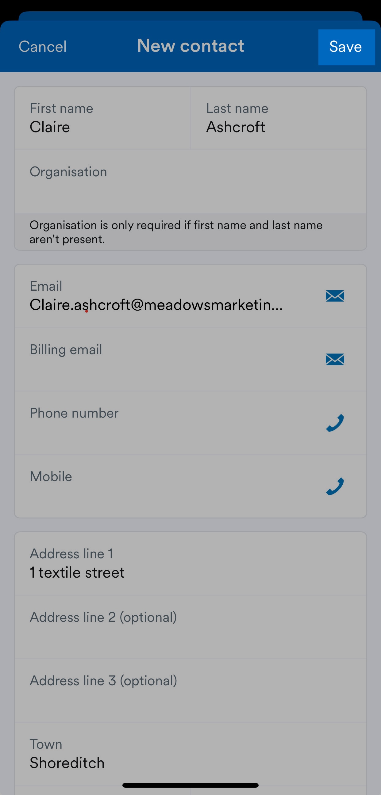Save button highlighted.