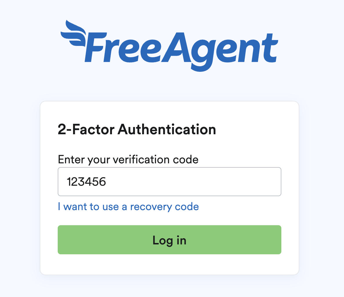 2FA window with field to 'Enter your verification code' and button to 'Log in'.