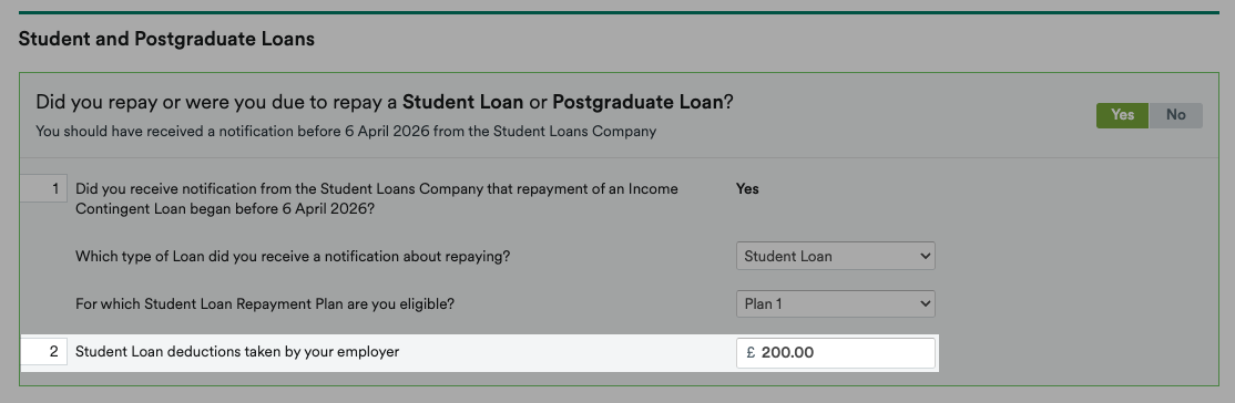 employer student loan deductions highlighted