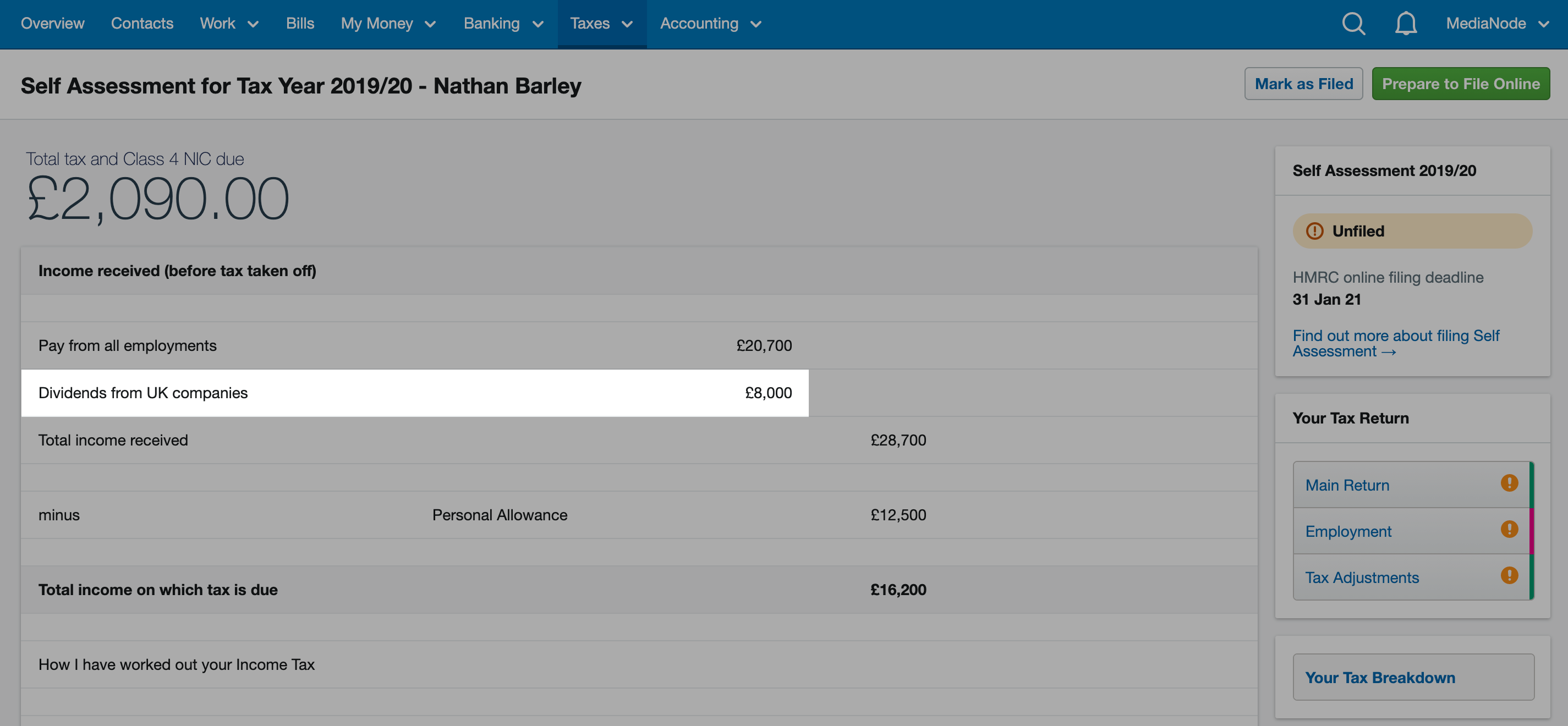 vic tab dividends