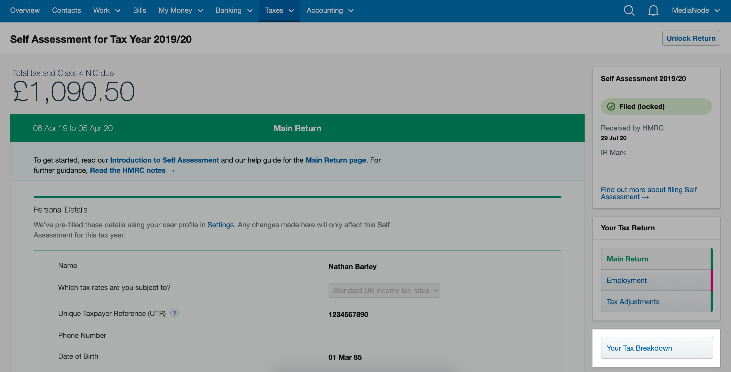 How To Print Your Self Assessment Tax Return FreeAgent