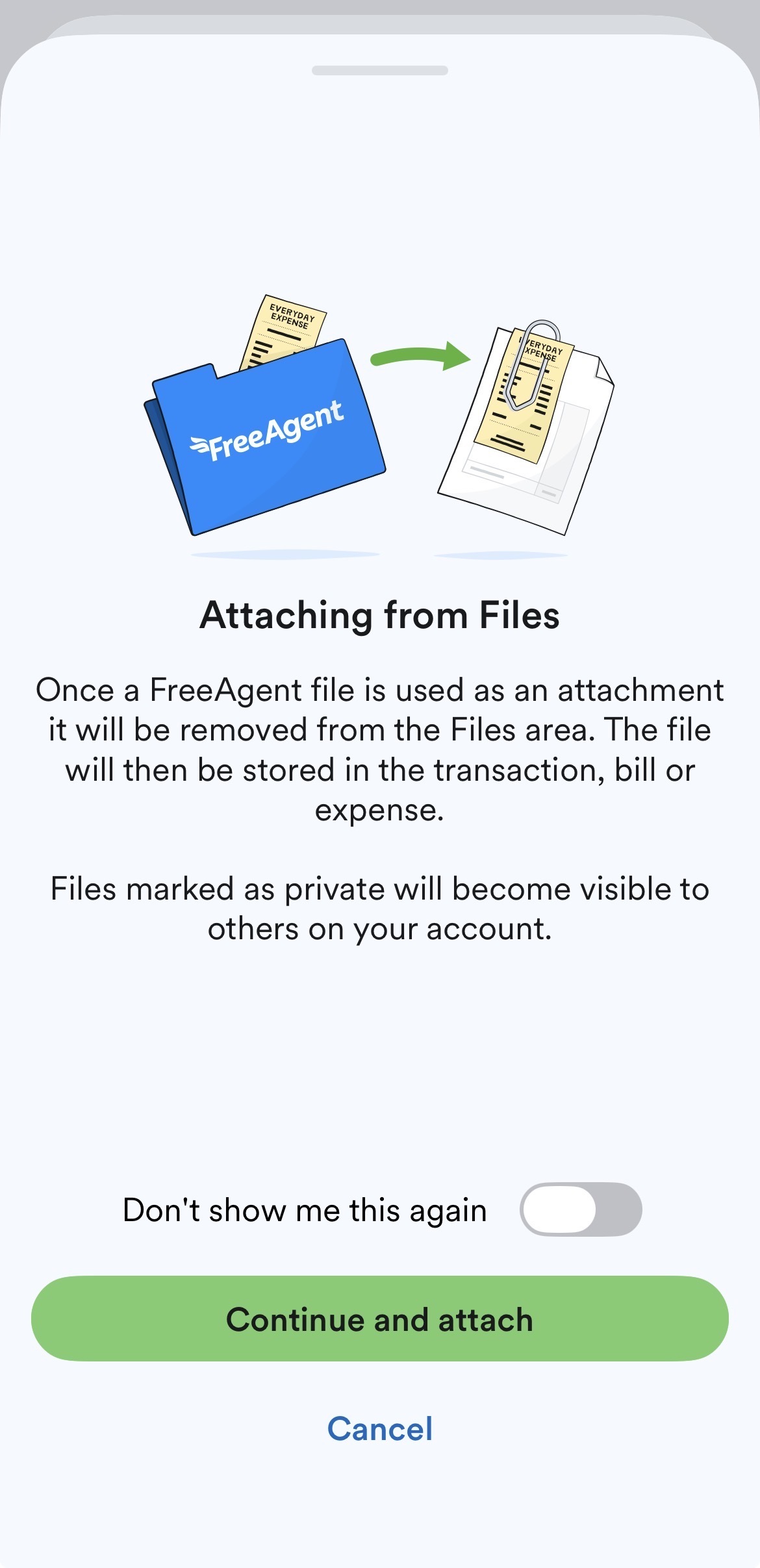 Attaching a Smart Capture file screen