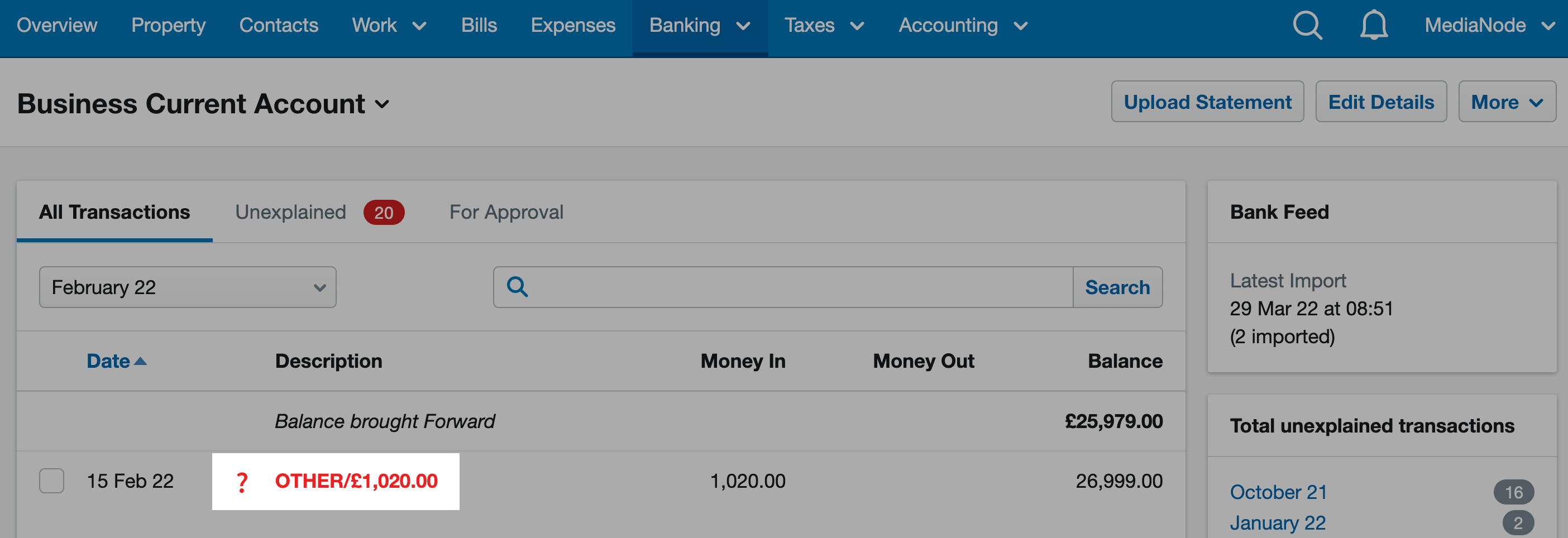 Record rental income for a property – FreeAgent